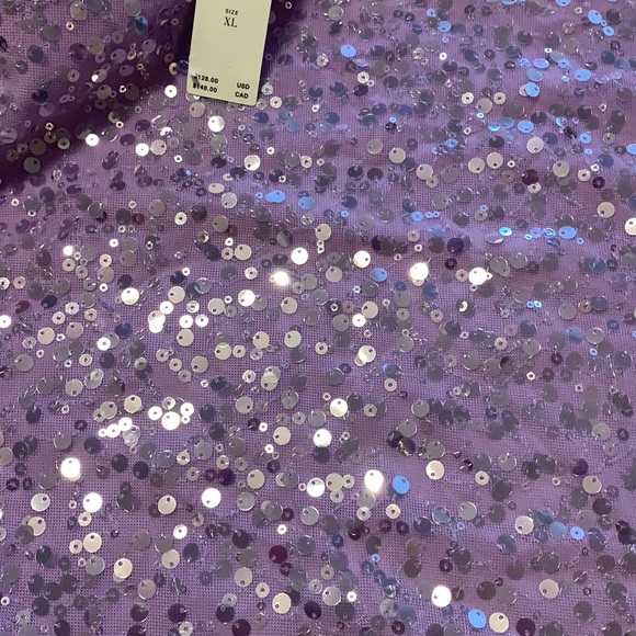 Anthropologie Pamela flutter top xl new lilac - Picture 3 of 7